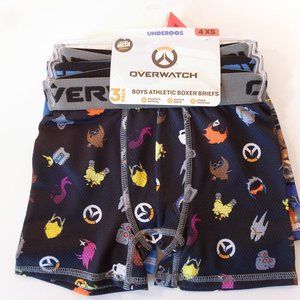 3 Pack Boys Overwatch Superhero Boxer Brief Underwear Underoos in multiple sizes